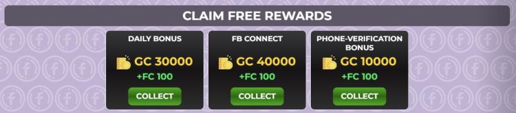 claim free rewards fortunecoins