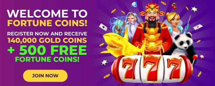 fortunecoins free sweeps cash signing up