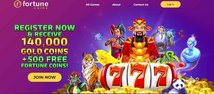 register in fortune coins sweepstakes casino