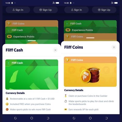 fliff app virtual coin currencies