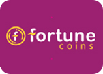 fortune coins casino rectangle logo