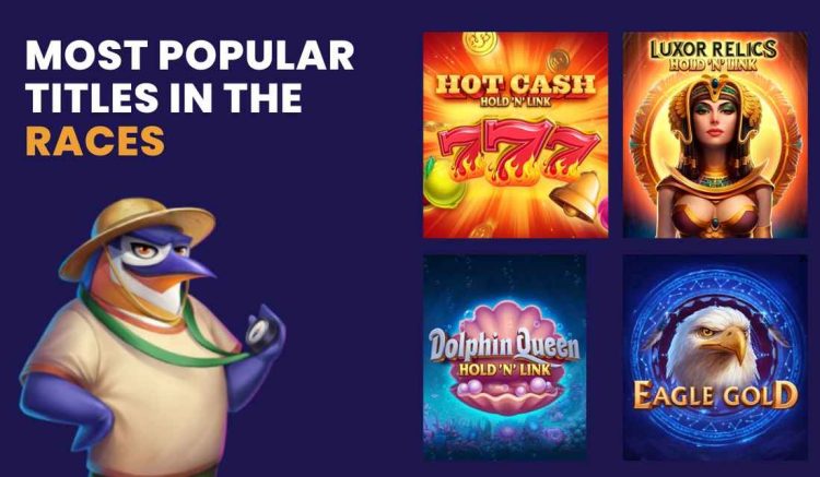 most popular game titles in races funrize casino
