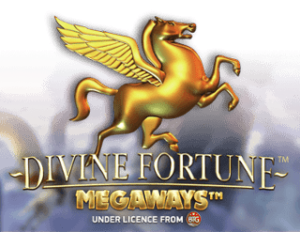 divine fortune megaways slot logo 
