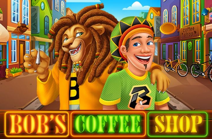 bobs coffeee shop slot logo