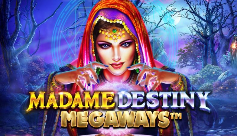 madame destiny megaways slot logo