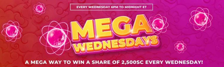 mega wednesday wow vegas sweeps casino promo