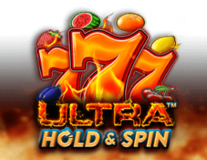 ultra hold and spin slot logo 