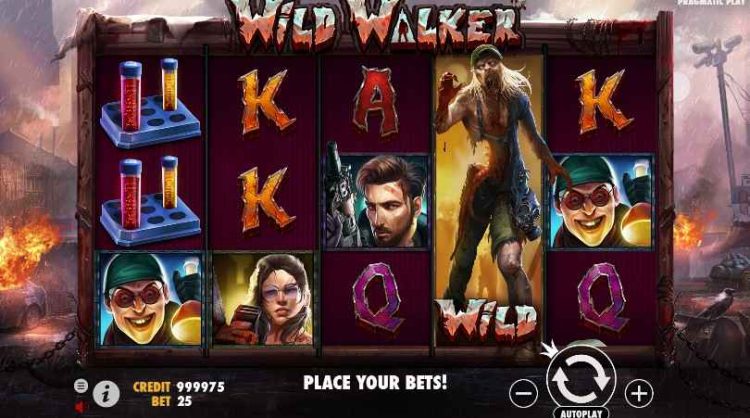wild walker slot interface 