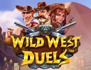 wild west duels slot game pragmatic logo 