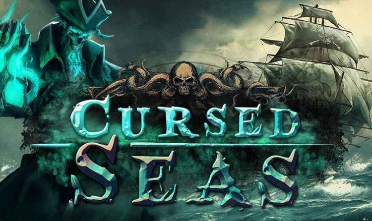 cursed seas slot logo
