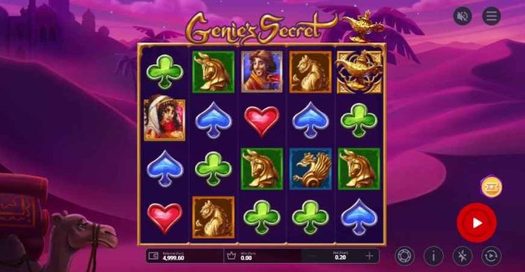 genies secret feature buy slot interface 