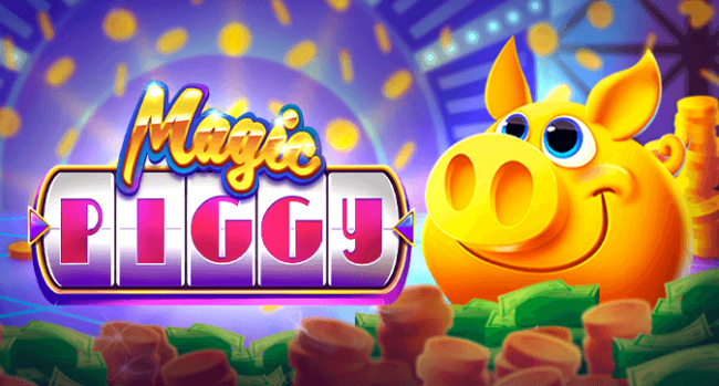 magic piggy slot logo