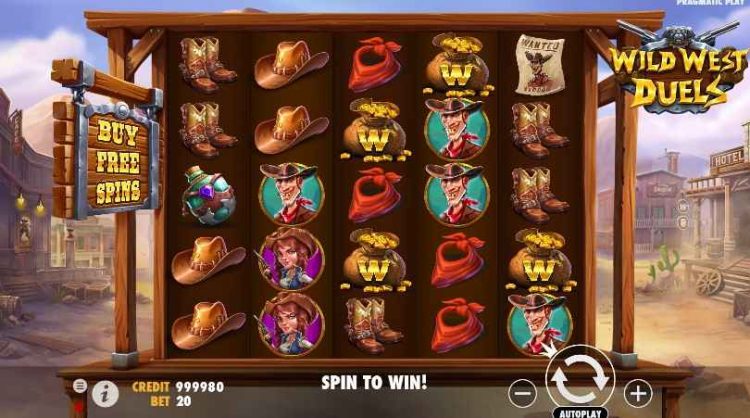 wild west duels slot interface 