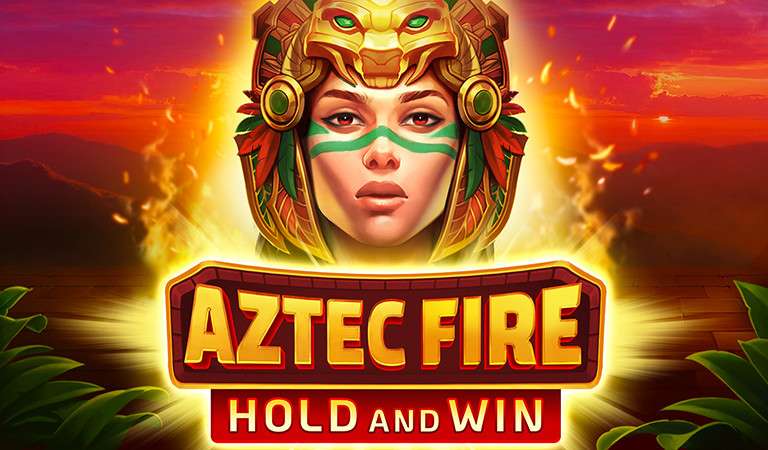 aztec fire slot logo
