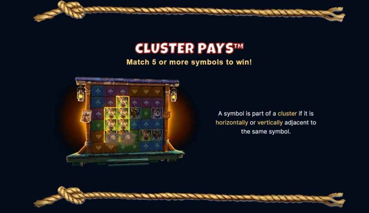 cluster pays system busters bones netent slot 
