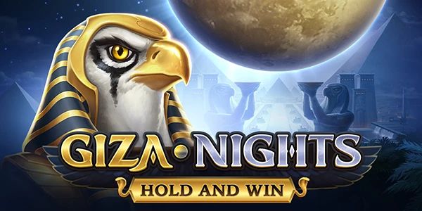 giza nights hold and win slot logo