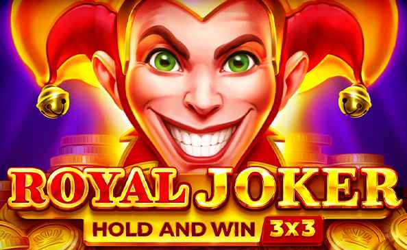 royal joker hold and win slot logo