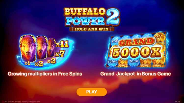 Buffalo-Power-2-Hold-and-Win-Playson