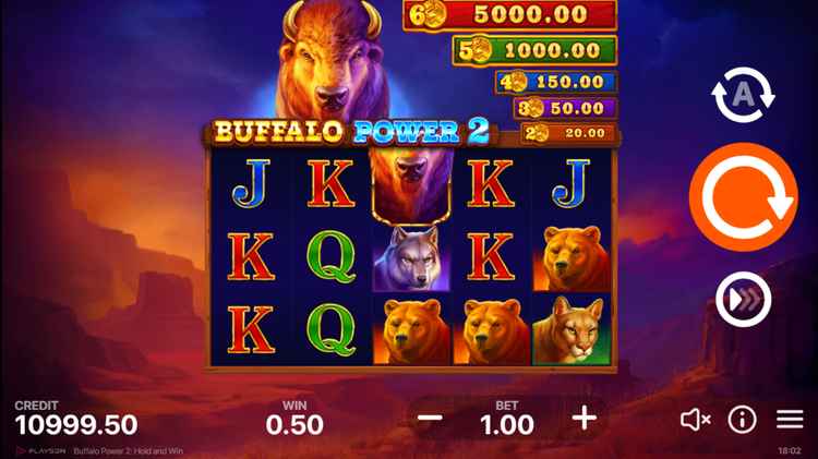 Buffalo-Power-2-Hold-and-Win-Slot-Interface