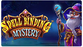 spellbinding mystery slot logo
