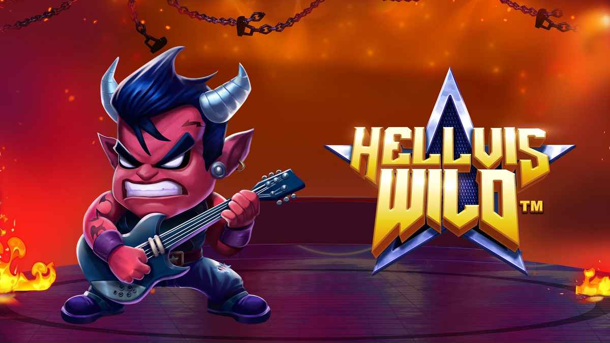 hellvis wild slot logo