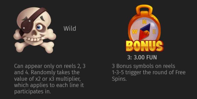 luckycrew wild and bonus symbol