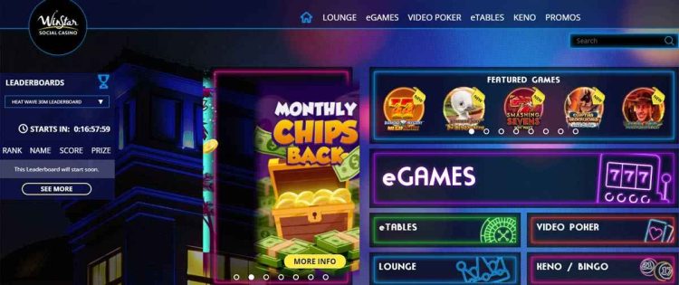 winstar casino social for free
