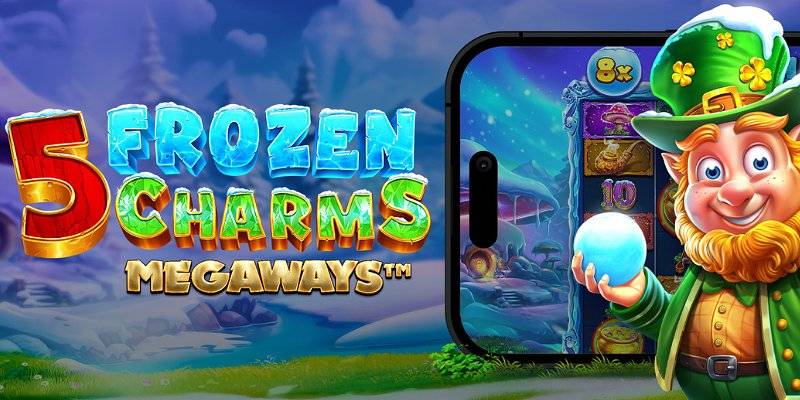 5 frozen charms megaways slot logo