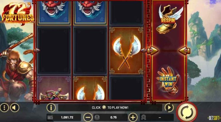 72 fortunes slot interface betsoft