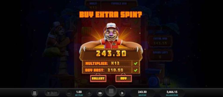 buy extra spin feature sloth tumble