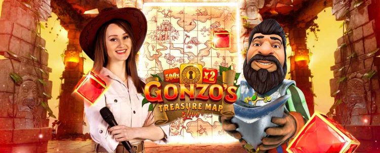 gonzos treasure map live logo