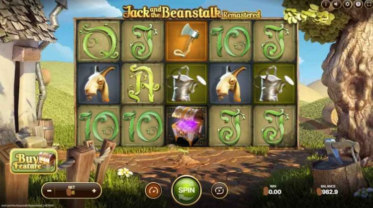 jack and the beanstalk remastered interface 