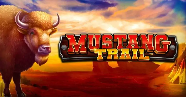 mustang trail slot logo