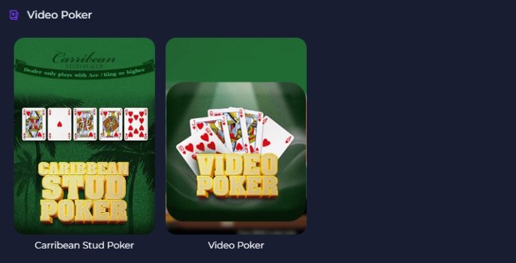 poker games sweeptastic casino 