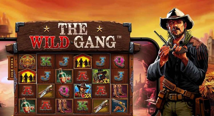 the wild gang slot banner