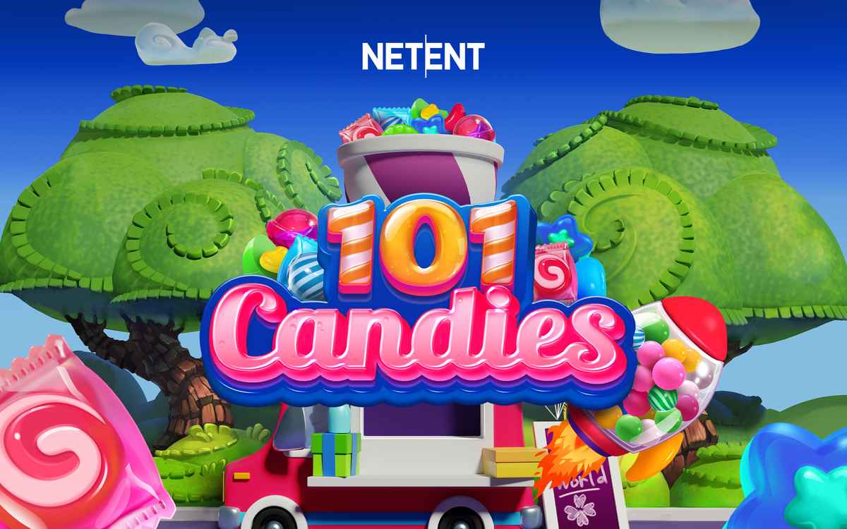 101 candies slot logo netent