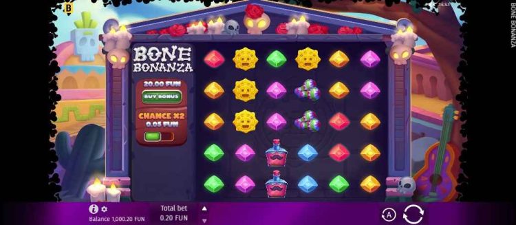 bone bonanza slot interface