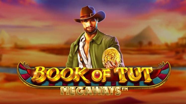 book of tut megaways slot logo