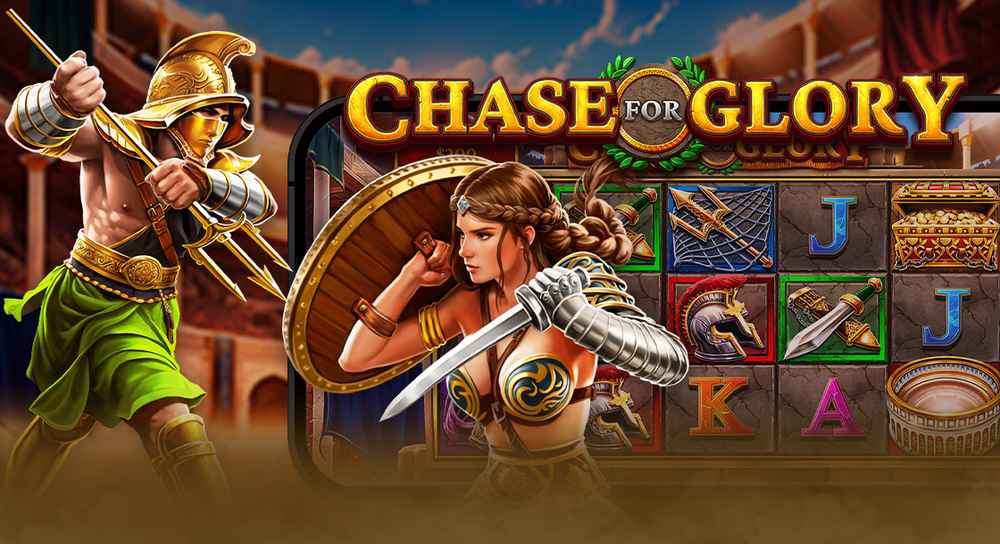 chase for glory slot banner