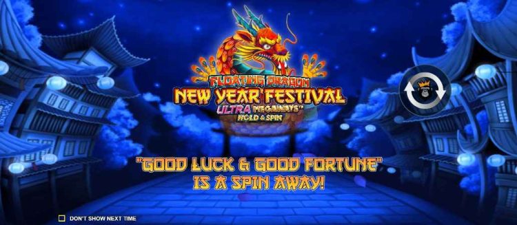 floating dragon new year festival ultra megaways hold and spin landign design