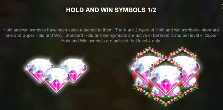 hold win symbols diamondbountyxmas slot