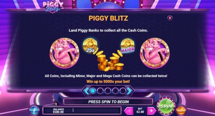 piggyblitz cash coin feature