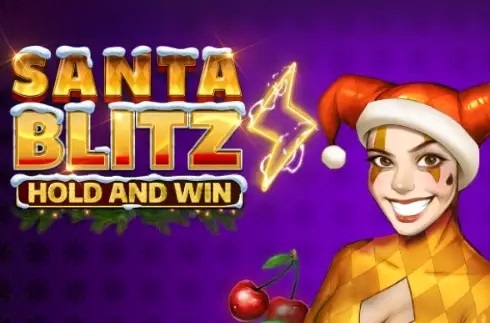 santa blitz hold and win slot logo