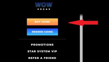 buy coins button wow vegas