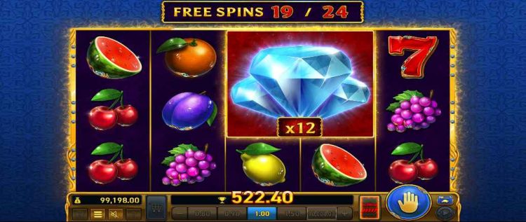 free spins bonus round mighty symbols diamonds