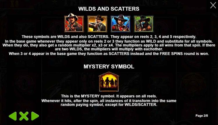 special symbols the wild gang slot
