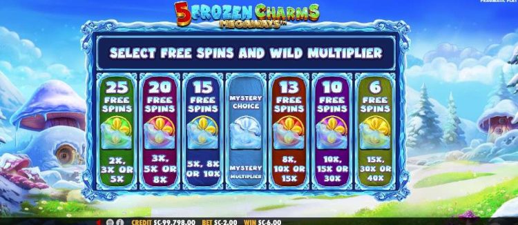 5frozencharms bonus buy feature