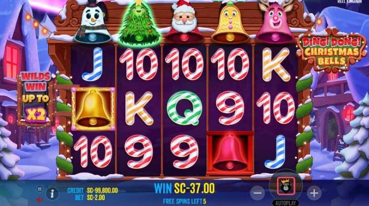ding dongchristmas slot free spins