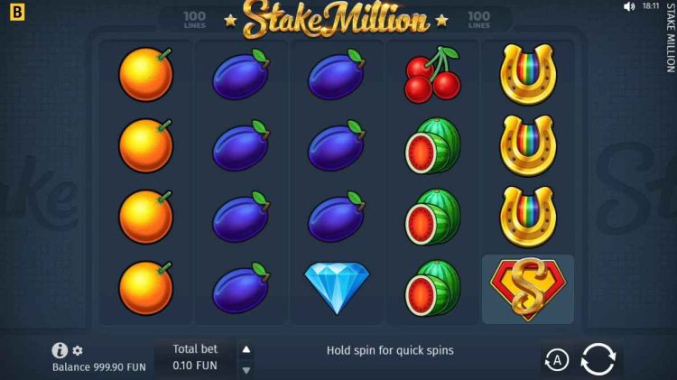 stake million slot