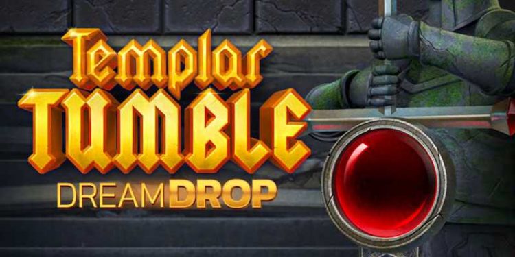 templar tumble dream drop slot banner